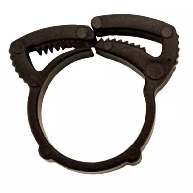 Хомут пластиковий затискний 20 мм для крапельної трубки Хомут пластиковий затискний 20 мм для крапельної трубки