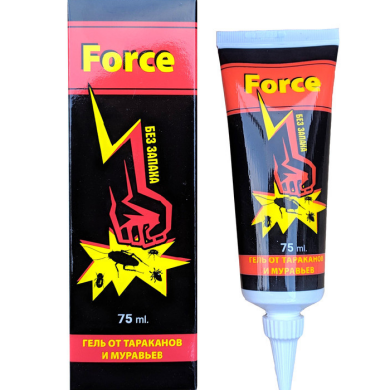 ТМ Force 75 мл Гель от тараканов и муравьев