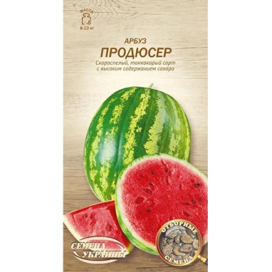 Арбуз "Продюсер" 1г Укр семена