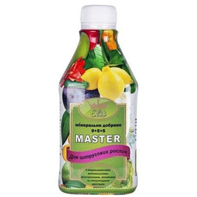 Master Elit  Рост мастер Елит "Удобрение для цитрусовых растений" 300 мл.