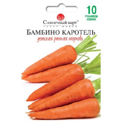 Морква "Бамбіно Каротель" 10 г