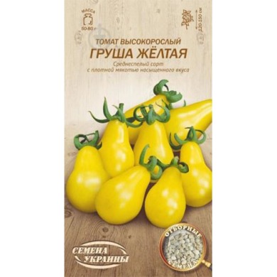 Томат  "Груша жовта" високорослий 0,1г Укр насіння