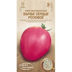 Томат "Волове серце" рожеве 0,1г Укр насіння