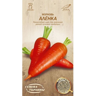 Морковь "Алёнка" 2г Укр семена 